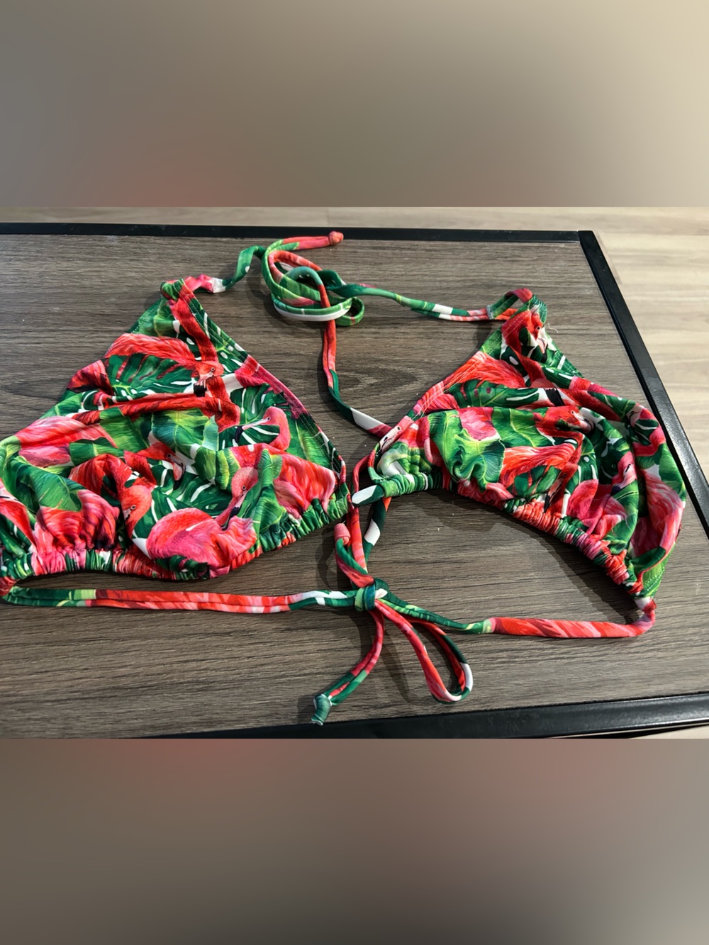Curvy beach Triangle bikini top